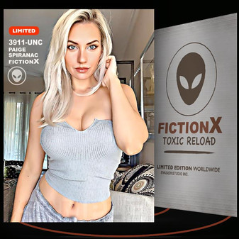 Paige Spiranac [ # 3911-UNC ] FICTION X TOXIC RELOAD / Limited Edition cards