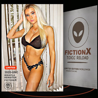 Mikayla Demaiter [ # 3920-UNC ] FICTION X TOXIC RELOAD / Limited Edition cards