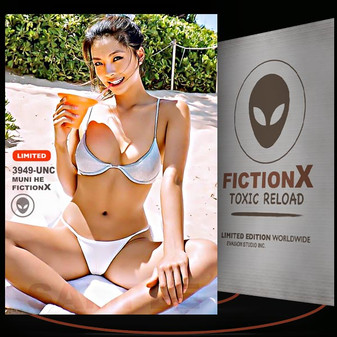 Muni He [ # 3949-UNC ] FICTION X TOXIC RELOAD / Limited Edition cards
