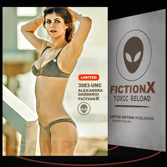Alexandra Daddario [ # 3983-UNC ] FICTION X TOXIC RELOAD / Limited Edition cards