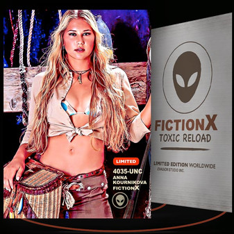 Anna Kournikova [ # 4035-UNC ] FICTION X TOXIC RELOAD / Limited Edition cards
