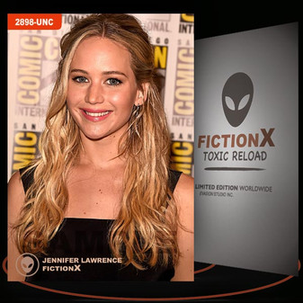 Jennifer Lawrence [ # 2898-UNC ] FICTION X TOXIC RELOAD / Limited Edition card