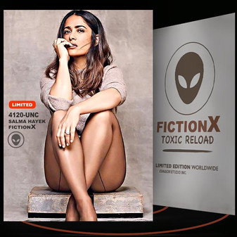 Salma Hayek [ # 4120-UNC ] FICTION X TOXIC RELOAD / Limited Edition cards