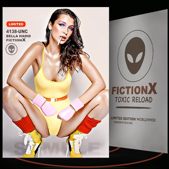 Bella Hadid [ # 4138-UNC ] FICTION X TOXIC RELOAD / Limited Edition cards