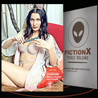Bella Hadid [ # 4139-UNC ] FICTION X TOXIC RELOAD / Limited Edition cards
