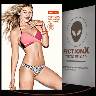 Gigi Hadid [ # 4461-UNC ] FICTION X TOXIC RELOAD / Limited Edition cards