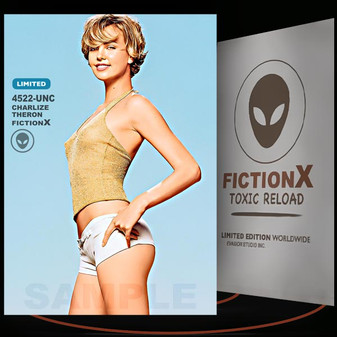 Charlize Theron [ # 4522-UNC ] FICTION X TOXIC RELOAD / Limited Edition cards