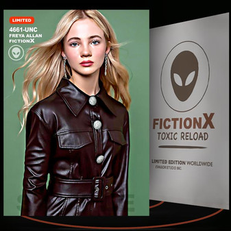 Freya Allan [ # 4661-UNC ] FICTION X TOXIC RELOAD / Limited Edition cards