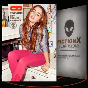 Lily Collins [ # 2980-UNC ] FICTION X TOXIC RELOAD / Limited Edition cards
