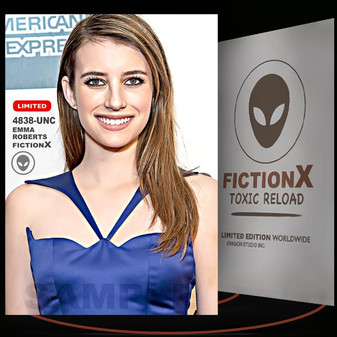 Emma Roberts [ # 4838-UNC ] FICTION X TOXIC RELOAD / Limited Edition cards