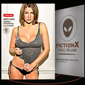 Gemma Atkinson [ # 4881-UNC ] FICTION X TOXIC RELOAD / Limited Edition card
