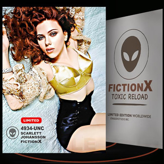Scarlett Johansson [ # 4934-UNC ] FICTION X TOXIC RELOAD / Limited Edition card