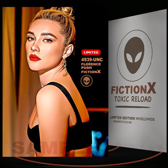 Florence Pugh [ # 4939-UNC ] FICTION X TOXIC RELOAD / Limited Edition card