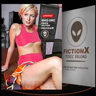 Paris Hilton [ # 4942-UNC ] FICTION X TOXIC RELOAD / Limited Edition card