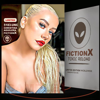 Christina Aguilera [ # 5183-UNC ] FICTION X TOXIC RELOAD / Limited Edition card