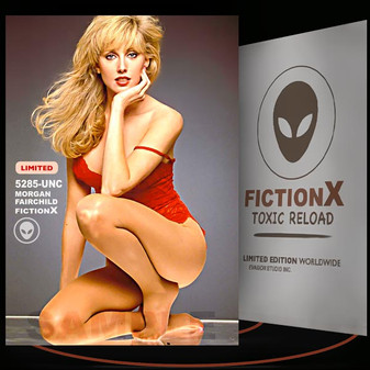 Morgan Fairchild [ # 5285-UNC ] FICTION X TOXIC RELOAD / Limited Edition card