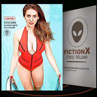 Alison Brie [ # 5310-UNC ] FICTION X TOXIC RELOAD / Limited Edition card