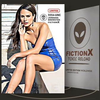 Jordana Brewster [ # 5554-UNC ] FICTION X TOXIC RELOAD / Limited Edition card