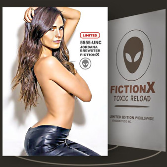Jordana Brewster [ # 5555-UNC ] FICTION X TOXIC RELOAD / Limited Edition card