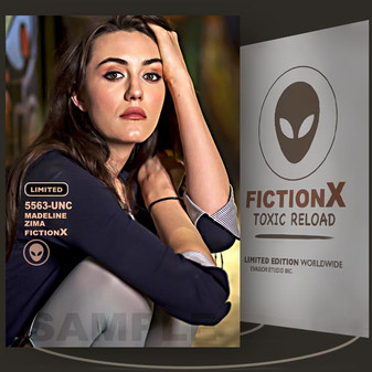 Madeline Zima [ # 5563-UNC ] FICTION X TOXIC RELOAD / Limited Edition card
