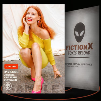 Jessica Chastain [ # 3173-UNC ] FICTION X TOXIC RELOAD / Limited Edition cards