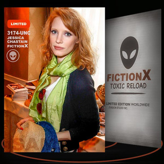 Jessica Chastain [ # 3174-UNC ] FICTION X TOXIC RELOAD / Limited Edition cards