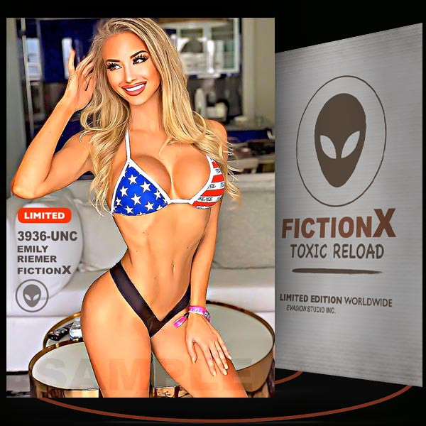 Emily Riemer [ # 3936-UNC ] FICTION X TOXIC RELOAD / Limited Edition cards