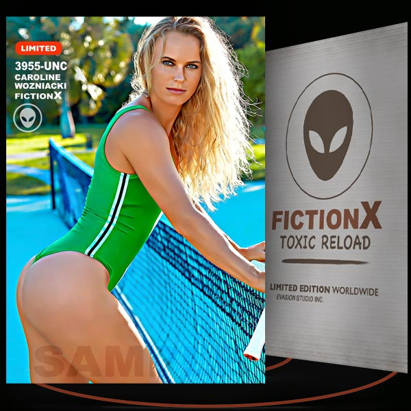 Caroline Wozniacki [ # 3955-UNC ] FICTION X TOXIC RELOAD / Limited Edition cards