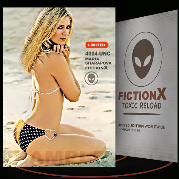Maria Sharapova [ # 4004-UNC ] FICTION X TOXIC RELOAD / Limited Edition cards