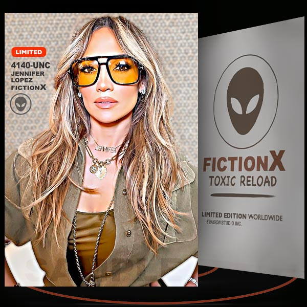 Jennifer Lopez [ # 4140-UNC ] FICTION X TOXIC RELOAD / Limited Edition cards
