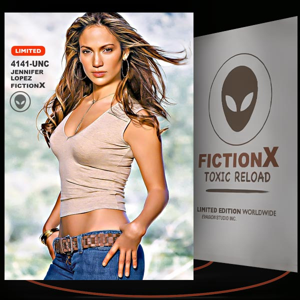 Jennifer Lopez [ # 4141-UNC ] FICTION X TOXIC RELOAD / Limited Edition cards