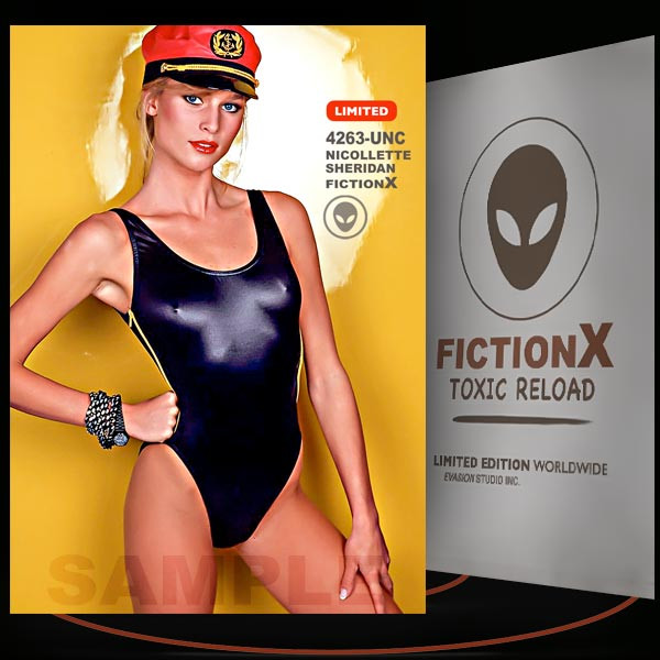Nicollette Sheridan [ # 4263-UNC ] FICTION X TOXIC RELOAD / Limited Edition cards