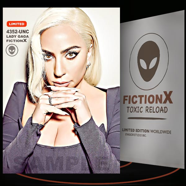 Lady Gaga [ # 4352-UNC ] FICTION X TOXIC RELOAD / Limited Edition cards