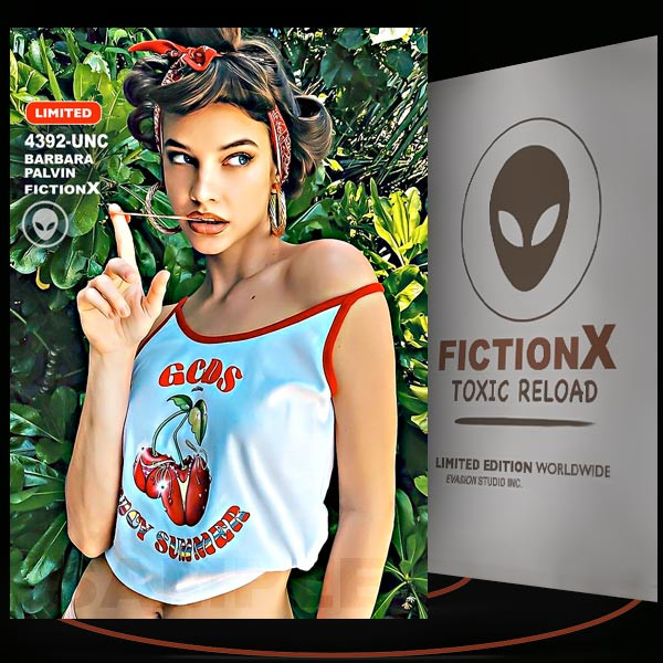 Barbara Palvin [ # 4392-UNC ] FICTION X TOXIC RELOAD / Limited Edition cards