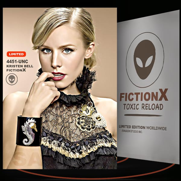 Kristen Bell [ # 4451-UNC ] FICTION X TOXIC RELOAD / Limited Edition cards