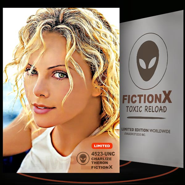 Charlize Theron [ # 4523-UNC ] FICTION X TOXIC RELOAD / Limited Edition cards