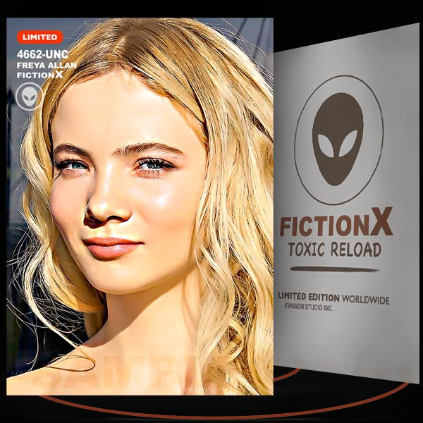Freya Allan [ # 4662-UNC ] FICTION X TOXIC RELOAD / Limited Edition cards