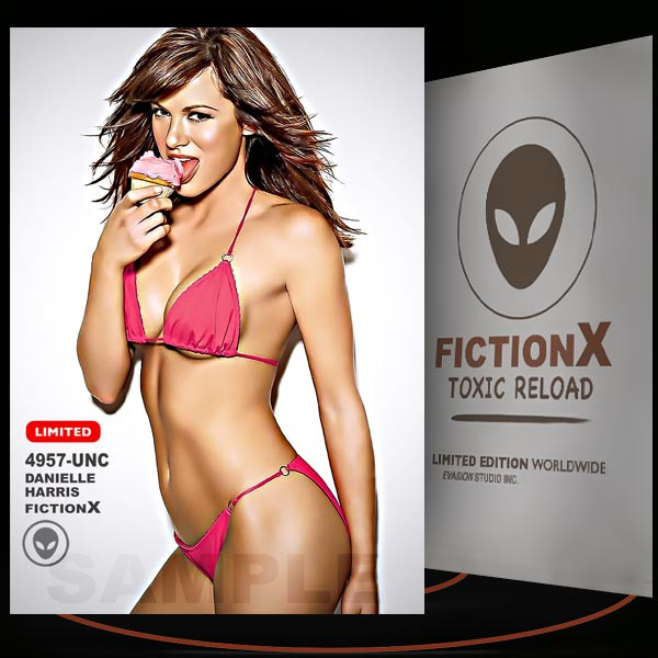 Danielle Harris [ # 4957-UNC ] FICTION X TOXIC RELOAD / Limited Edition card