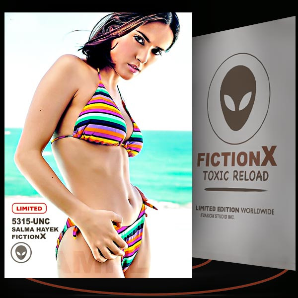Salma Hayek [ # 5315-UNC ] FICTION X TOXIC RELOAD / Limited Edition card