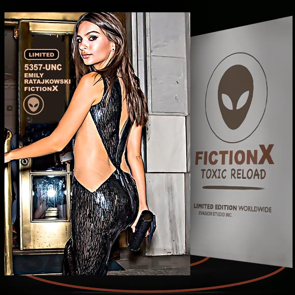 Emily Ratajkowski [ # 5357-UNC ] FICTION X TOXIC RELOAD / Limited Edition card