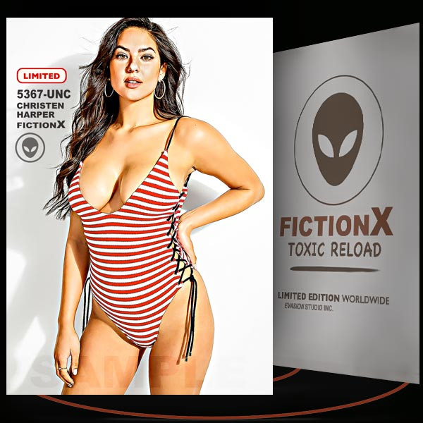 Christen Harper [ # 5367-UNC ] FICTION X TOXIC RELOAD / Limited Edition card