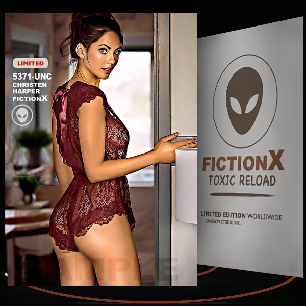 Christen Harper [ # 5371-UNC ] FICTION X TOXIC RELOAD / Limited Edition card