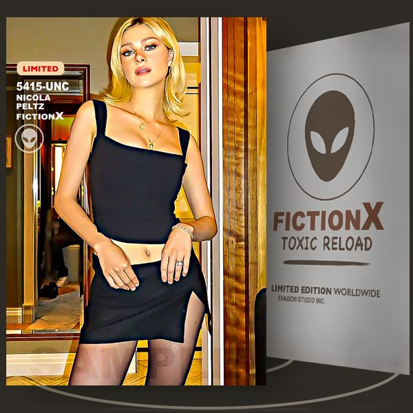 Nicola Peltz [ # 5415-UNC ] FICTION X TOXIC RELOAD / Limited Edition card
