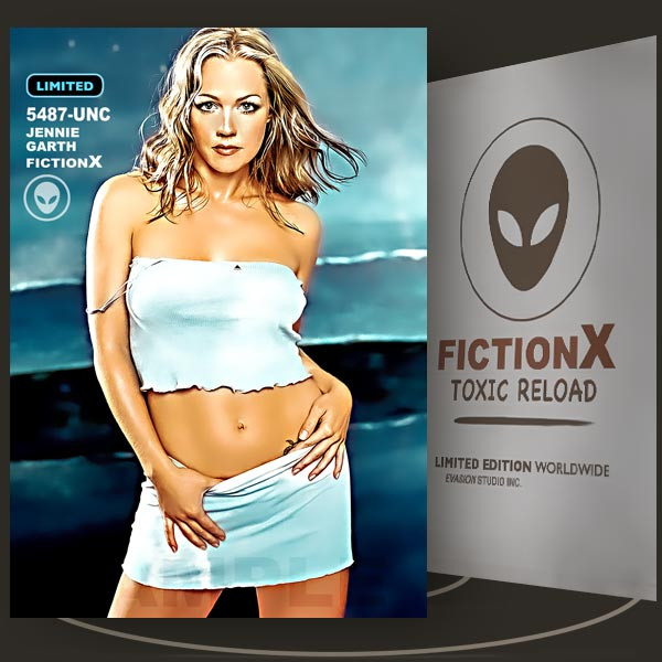 Jennie Garth [ # 5487-UNC ] FICTION X TOXIC RELOAD / Limited Edition card