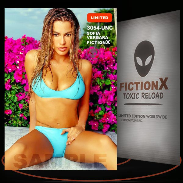 Sofia Vergara [ # 3054-UNC ] FICTION X TOXIC RELOAD / Limited Edition cards