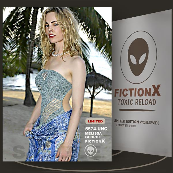 Melissa George [ # 5574-UNC ] FICTION X TOXIC RELOAD / Limited Edition card