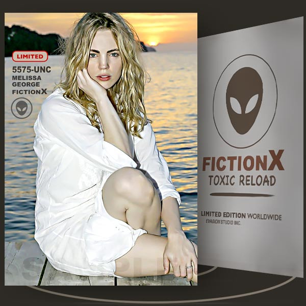 Melissa George [ # 5575-UNC ] FICTION X TOXIC RELOAD / Limited Edition card