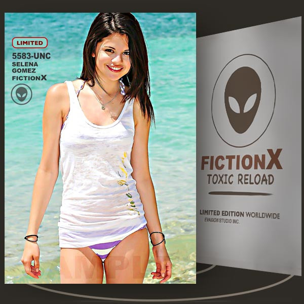 Selena Gomez [ # 5583-UNC ] FICTION X TOXIC RELOAD / Limited Edition card
