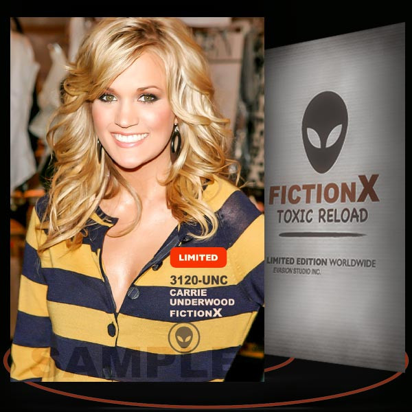 Carrie Underwood [ # 3120-UNC ] FICTION X TOXIC RELOAD / Limited Edition cards