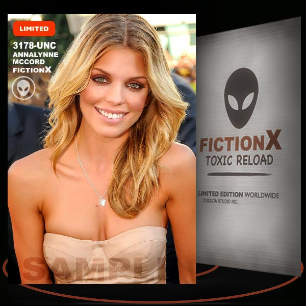 AnnaLynne McCord [ # 3178-UNC ] FICTION X TOXIC RELOAD / Limited Edition cards